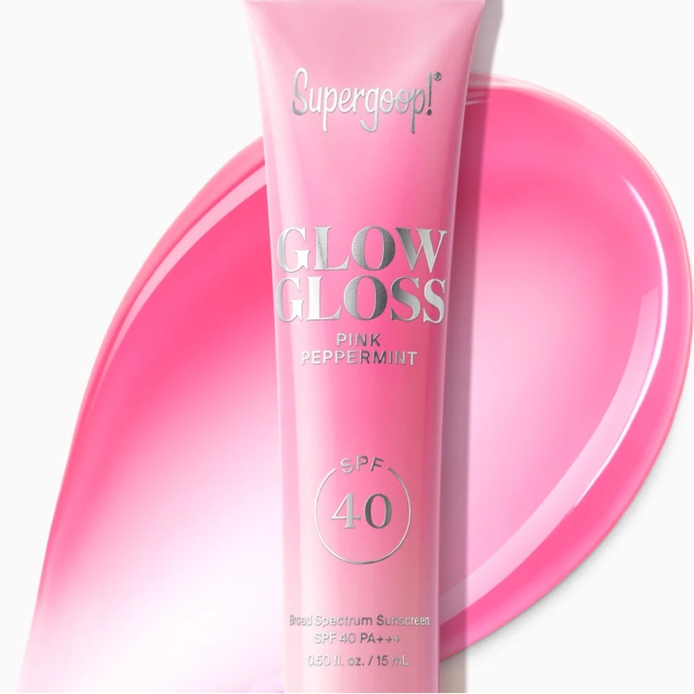 Supergoop! Glow Gloss in Pink Peppermint